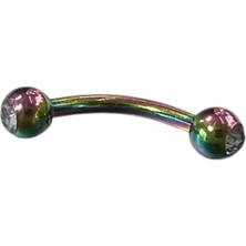 Defne Silver Çelik Yay Kaş Piercing