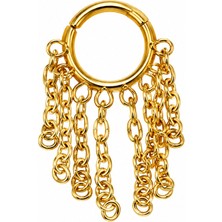 Defne Silver Premium Cerrahi Çelik Halka Piercing