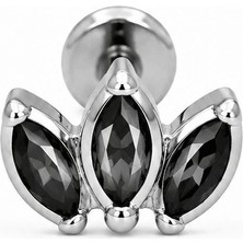 Defne Silver Premium Titanyum Piercing