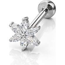 Defne Silver Premium Titanyum Piercing