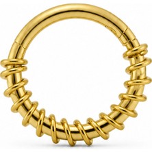 Defne Silver Premium Titanyum Halka Piercing