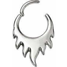 Defne Silver Premium Cerrahi Çelik Halka Piercing
