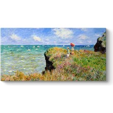 Nacario Claude Monet - Landscape Tablosu 100 x 50