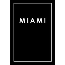 Nacario Miami: Coffee Table Book | Dekoratives Wohnaccessoire Zum Ausschmücken Von Regalen, Tischen, Fensterbänken Und Mehr! | Größe: L | Cover: Schwarz (Metropolen Der Welt | L | Schwarz)