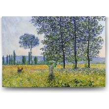 Nacario Claude Monet - Kavaklar Altında Tablosu - 75X50CM