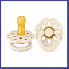 Bezos Boheme Kauçuk Emzik 0-6 Ay Ivory Adet Fiyatıdır · Renk: Ivory Mrl