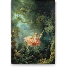 Nacario Jean Honore Fragonard - Swing Tablosu - 100X140CM