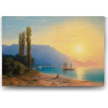 Nacario Ivan Ayvazovski - Deniz Tablosu - 75X50CM
