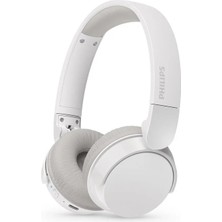 Philips Bluetooth Kulak Üstü Kulaklık, Bluetooth 5.3 Mikrofonlu Kulak Üstü Kulaklık 25 Saat Pil Çoklu Bağlantı Pasif Ses Yalıtımı Güçlü Bas Hafif Gövde Beyaz TAH3209WT