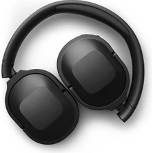 Philips Bluetooth Kulak Üstü Kulaklık, Aktif Gürültü Önleme Anc Bluetooth 5.2 Kulak Üstü Kulaklık 30 Saat Pil Ince Katlanabilir Çoklu Bağlantı Mikrofonlu Siyah TAH6506BK