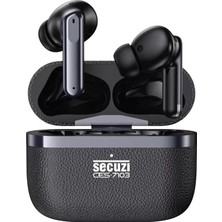 Xml Bayiciniz Tr Beatzbuds 1. Nesil Anc-Enc-Latency Tws Silikonlu Kulaklık/ 65 Saat Oynatma / Bt6.0, Siyah