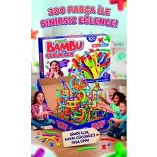 Dkdz Shop Bambu Çubuklar Eğitici ve Geliştirici Oyun 300 Parça