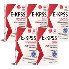 Kocakafa Yayınları Ekpss Lisans G-G-I 2 2028 Baskı Konu Anlatımlı Soru Bankası 5'li Set Kocakafayayınları