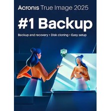 Acronis True Image 2025 - 5 Pc Cihaz Ömür Boyu Dijital Kod