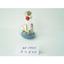 Tr Denizcilik Grubu Marine Şişe Gemi – Z&a Şişe Gemi 8X8X11 cm | Dekoratif Obje