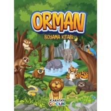 Karatay Çocuk Yayınları Orman Boyama Kitabı