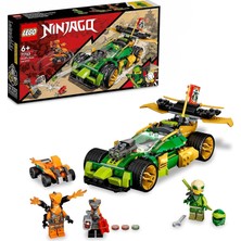 Lego®nınjago® Lloyd’un Yarış Arabası Evo 71763-6 Yaş ve Üzeri Için Nınjago Lloyd ve Yılan Figürleri Içeren Oyuncak Yapım Seti (279 Parça)
