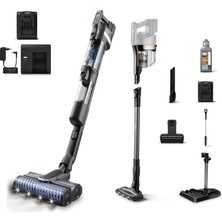 Philips Aquatrio Çift Bataryalı Islak Kuru Dikey Süpürge, Aquaspin Başlık, Powercyclone Aqua ve Otomatik Temizleme Istasyonu, Ek Şarj Standıyla 3 Kullanım Biçimi XW9463/11