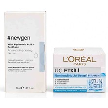 Newgen Advanced Hydrating Serum ve Loreal 3 Etkili Jel Krem Nemlendirici