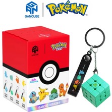 Hediyecik Gan 330 Pokemon Bulbasaur Anahtarlık 3x3 Keychain Zeka Küpü Akıl Küpü Rübik Küp