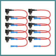 Bezos Mikro Bıçak Sigorta Çoklayıcı Fuse Tap 10 Adet Mac