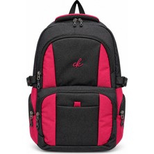 Cakard Premium Unisex 17 Inç Laptop Bölmeli Sırt Çantası – Otto Kumaş, Ergonomik Sırt Destekli, Büyük Boy 50X30X20 cm