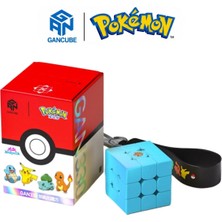 Hediyecik Gan 330 Pokemon Squirtle Anahtarlık 3x3 Keychain Zeka Küpü Akıl Küpü Rübik Küp