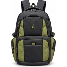 Cakard Premium Unisex 17 Inç Laptop Bölmeli Sırt Çantası – Otto Kumaş, Ergonomik Sırt Destekli, Büyük Boy 50X30X20 cm