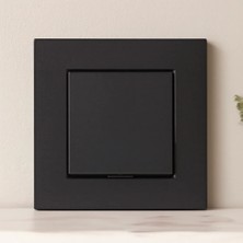 Veraura Lifestyle Siyah Tekli Anahtar Priz