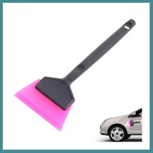 Bezos Mini Saplı Silikon Çekçek Ragle Cam Filmi Çekme Uygulama Aparatı 6X16CM Siyah Pembe Mac
