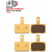 SkyWheel 2 Set Bisiklet Hidrolik Mekanik Disk Fren Balatası, Shimano Model Bisiklet Balata