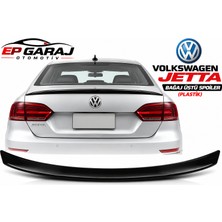 EP Garaj Otomotiv Volkswagen Jetta Bagaj Üstü Spoiler (Plastik) – Astarlı