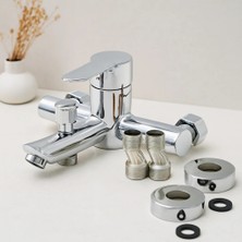 Veraura Lifestyle Krom Aç-Kapa Banyo Bataryası KTX-2640