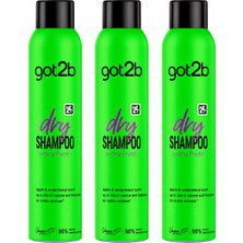 GOT2B Fresh It Up Extra Fresh Kuru Şampuan 3 x 200 ml