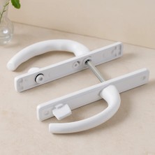 Veraura Lifestyle Pvc Banyo-Wc Kilitli Kapı Kolu Beyaz