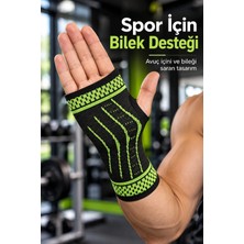 Veraura Lifestyle Başparmak Açıklıklı Spor Bilekliği Avuç Içi Destekli