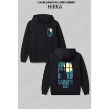 Zoka Wear Salem S Lot Stephen King Baskılı Fermuarlı Kapşonlu Hırka