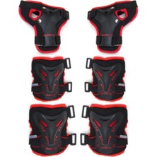 Delta Hı-Tech Unisex Dizlik-Dirseklik-Bileklik Koruyucu Set