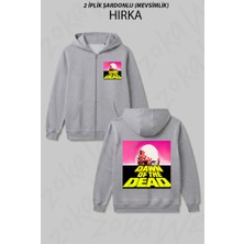 Zoka Wear Dawn Of The Dead 1978 Horror Movıe Baskılı Fermuarlı Kapşonlu Hırka