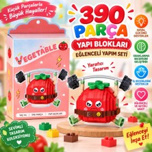 Veraura Lifestyle LZ-8860 Halter Kaldıran Domates 390 Parça Block Oyuncak