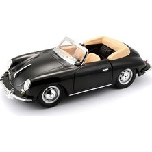 Veraura Lifestyle Bburago 1:24 Porsche 356B Cabriolet 1961 Model Araba