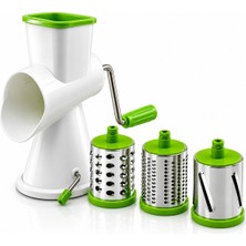 Midas Toptan Kollu - Çevirmeli Değirmen - Rende Doğrayıcı Set Dilimleme Aparatı - Kalın-Ince Rende UR-3369