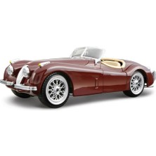 Veraura Lifestyle Bburago 1:24 Jaguar Xk 120 Roadster Model Araba