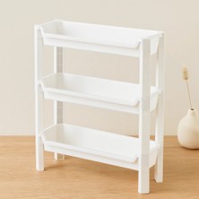 Veraura Lifestyle 3 Katlı Sepet Organizer Raf Ünitesi 465X145X500 mm