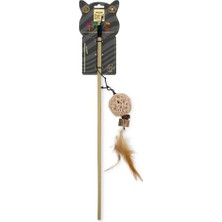 Kawin Cattie Matatabi Içerikli Kedi Oyuncağı Toplu Olta 50 cm