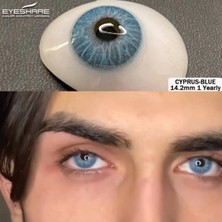 Rowenarose Newiris Blue 12 Ay Kullanım Süreli 1 Yıllık Solüsyon ve Lens Kabı Hediyeli