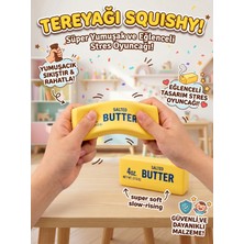 Volkan Oyuncak Tereyağı Squishy Stres Oyuncağı – Süper Yumuşak Yavaş Şişen (Slow-Rising) Eğlenceli Tasarım Sıkma ve Rahatlama Oyuncağı