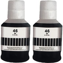 OEM Canon Maxify GX6040 Uyumlu Siyah Muadil Mürekkep 2X170 ml (Toplam 340 Ml)