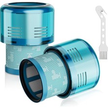 Odea Dyson GEN5DETECT Için Gen5 Filtre Değiştirme| GEN5DETECT Absolute SV23, Dyson GEN5OUTSIZE | GEN5OUTSIZE Mutlak Akülü Elektrikli Süpürge SV24, Dyson Gen5 Akülü Çubuk Vakumlar Için Filtre, 2'li Paket