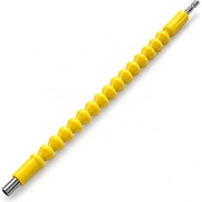 Odea Orret Home 30 cm Esnek Akrobat Bits Uç Uzatma Adaptörü, 1/4 Inç 6.35 mm Hex Vidalama Uzatma Aparatı, Köşe ve Dar Alanlar Için Bükülebilir Matkap Uç Tutucu